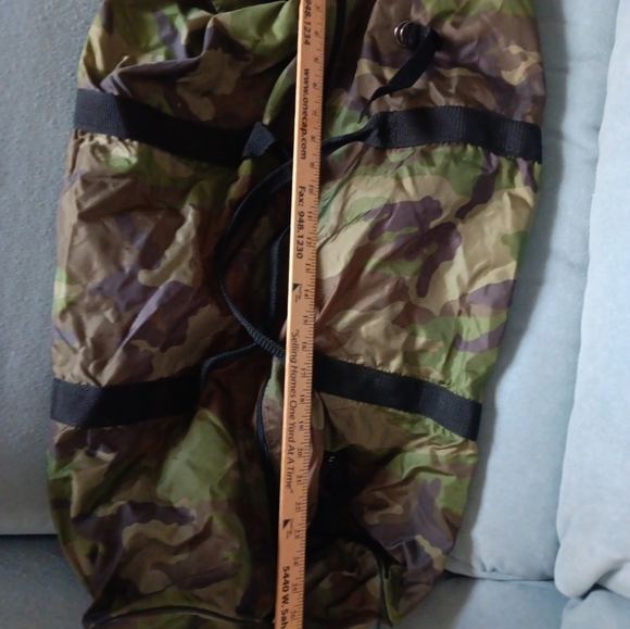 3 Camo Items: Duffle Bag,Hat, Wallet - Picture 2 of 10